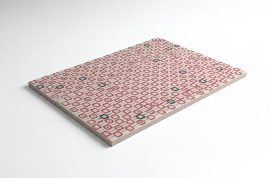 25 X 40 DEKOR MATRİX KIRMIZI TÜRKİYE