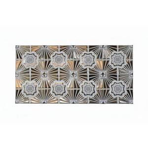 30 X 60 DEKOR CERAM ARA MEDALİON GÜMÜŞ İRAN