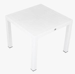 SÖNMEZ 80 X 80 ELİT RATTAN MASA BEYAZ