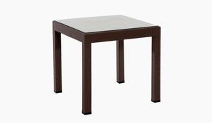 MODALİFE RATTAN MASA 80 X 80 KAHVERENGİ