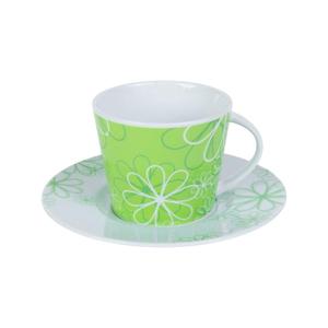 KÜTAHYA PORSELEN TL02CT793 ÇAY FİNCANI VE TABAĞI YEŞİL