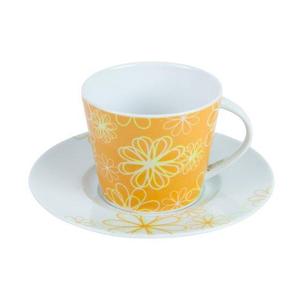 KÜTAHYA PORSELEN TL02CT914 ÇAY FİNCANI VE TABAĞI SARI