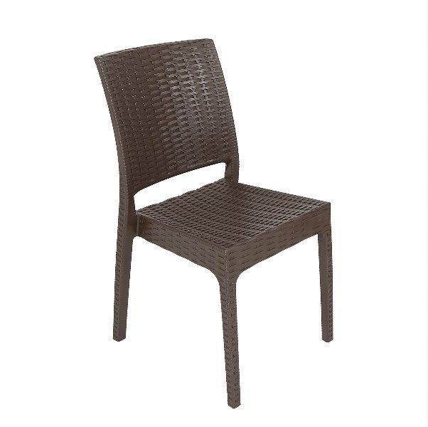 SÖNMEZ SANDALYE ELİT RATTAN KAHVERENGİ (536)